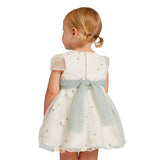 ABEL & LULA BABY EMBROIDERED TULLE DRESS