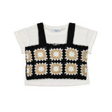 MAYORAL TWEEN 2 PIECE CROCHET TOP SET