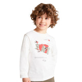 MAYORAL 2 PIECE LONG SLEEVE T SHIRT SET - FOREST