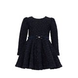 ABEL & LULA KNITTED DRESS - NAVY