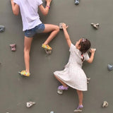 KIDS ROCK CLIMBING WITH SLIP STOPT SHOES