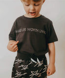 TURTLEDOVE ORGANIC LIVING LIFE EMBROIDERED SHIRT